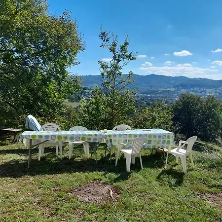 Les Coteaux De Planeze, Ideal Deplacement Pro, Individuelles Lit 160 Television בית אירוח Saint-Laurent-les-Tours